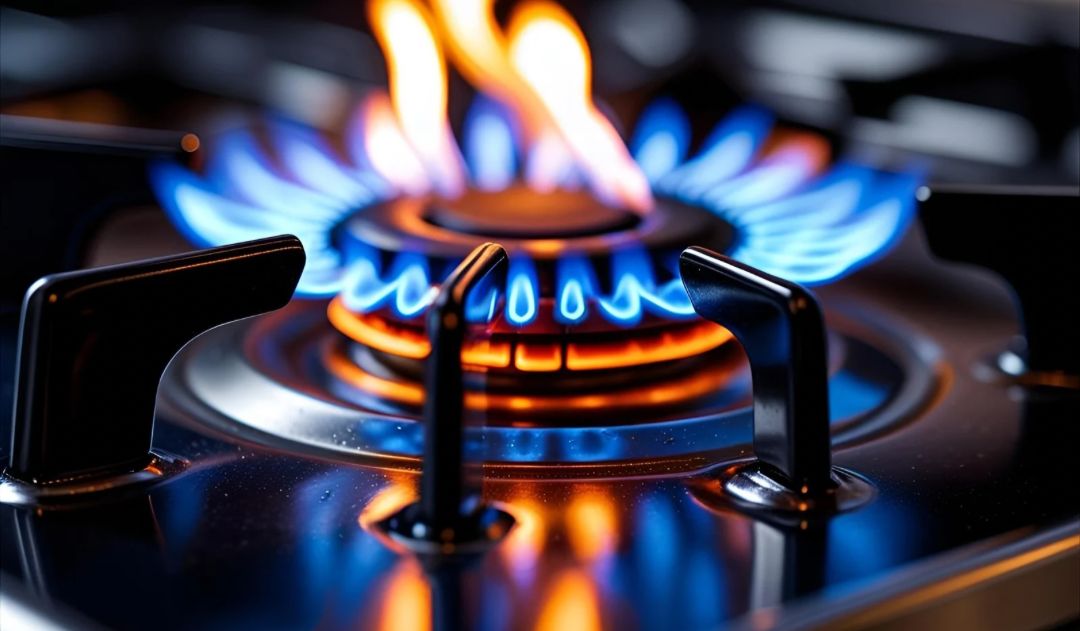 Fogão a gás com chamas azuis - PPF GÁS especialista em instalação e manutenção
